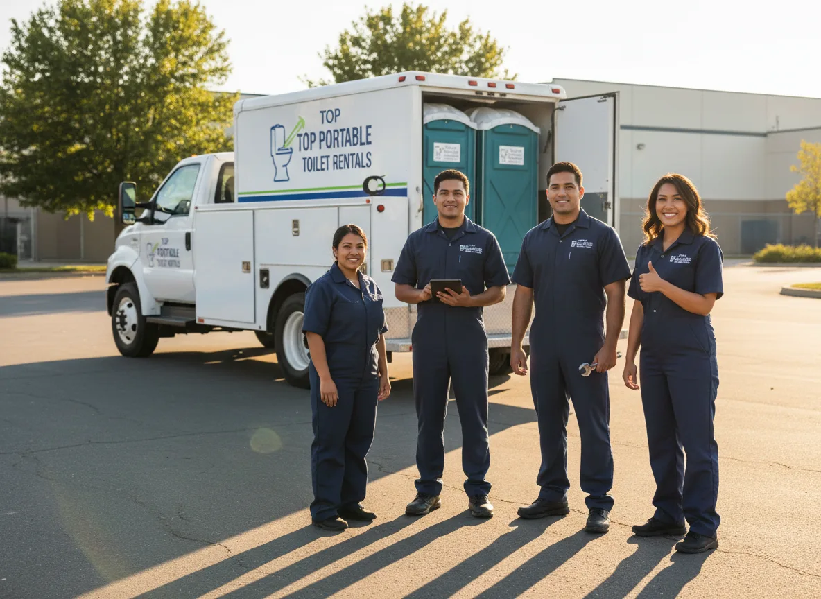 Short Term Porta Potty Rental company in Quinby, VA